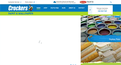 Desktop Screenshot of crockerspaint.com